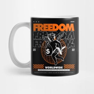 Freedom Cupid with love Mug